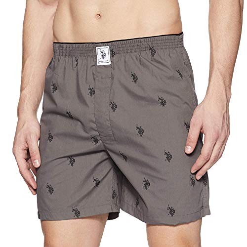 Image of U.S. POLO ASSN. Signature Logo Pure Cotton I021 Boxers - Pack of 1