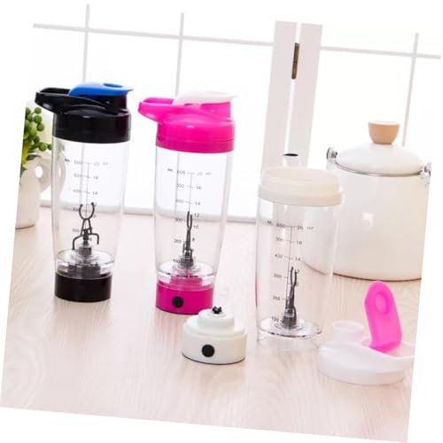 Bouteille shaker électrique 600ml bleu en PP pour le sport - 6