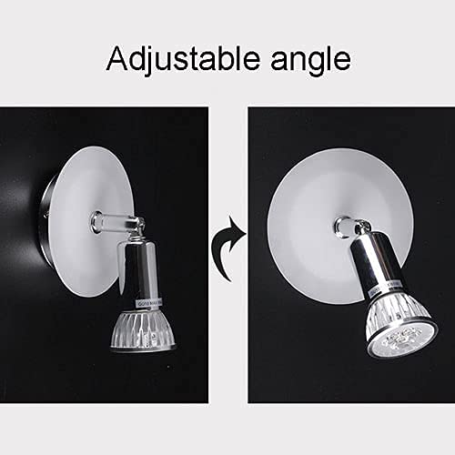 Foco de techo giratorio GU10 para iluminar pasillos y salones modernos con estilo 4
