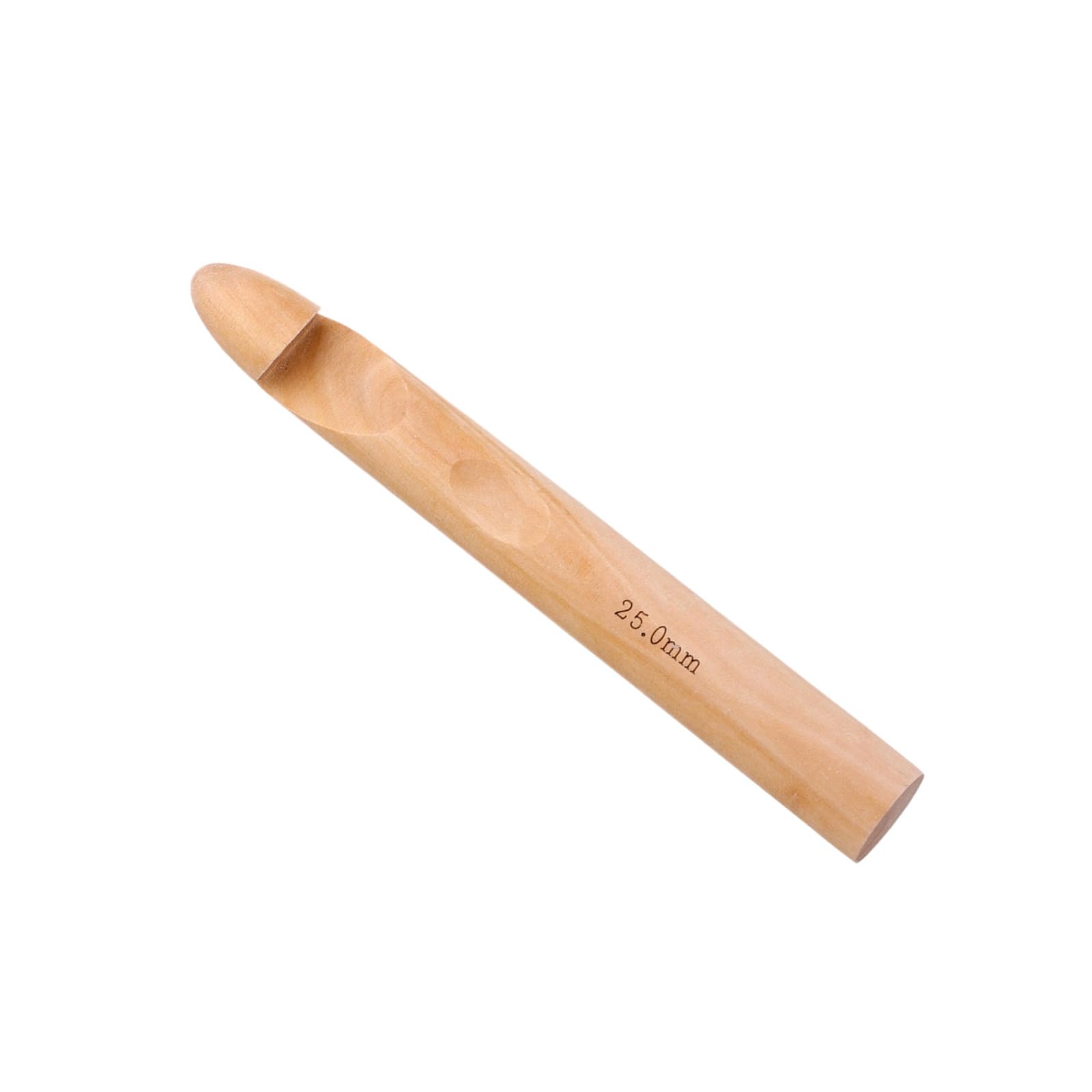 carotoe Wood Crochet Hook Ergonomic Handle Crochet Hook Knitting Needle for Knitting Sweater Scarf Gloves Blankets Hat Shawl Ergonomic Wood Craft