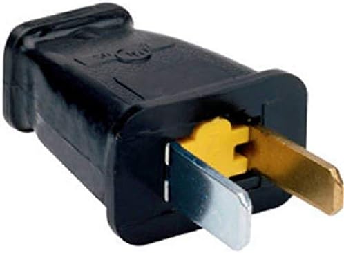 15A, 125V, Ivory, 2 Pole, 2 Wire Non Grounding, Single To Triple, Plug - Foto 6