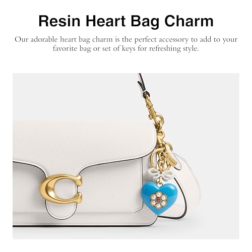 Resin Heart Bag Charm2