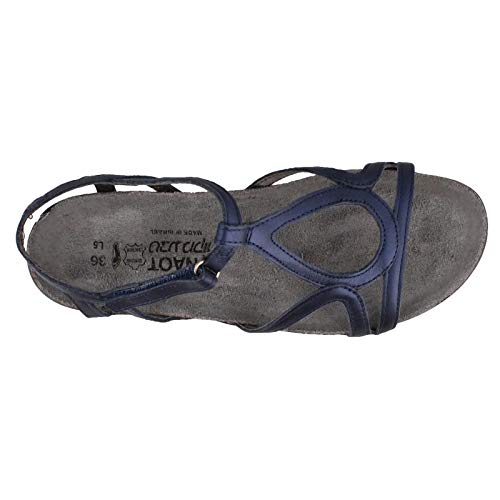 Image of NAOT Footwear Women's Dorith Sandal with Cork Footbed and Arch Support Footbed - Adjustable Sandal With Backstrap - Comfort and Support - Lightweight and Perfect for Travel - Narrow to Medium Fit