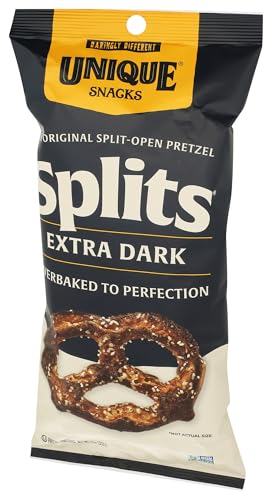 Image of Unique Pretzels Extra Dark Splits Pretzels - 11 oz