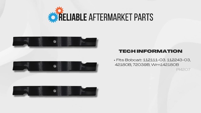 Amazon.com: 3PK Oregon High Lift Lawn Mower Blade Fits Bobcat with