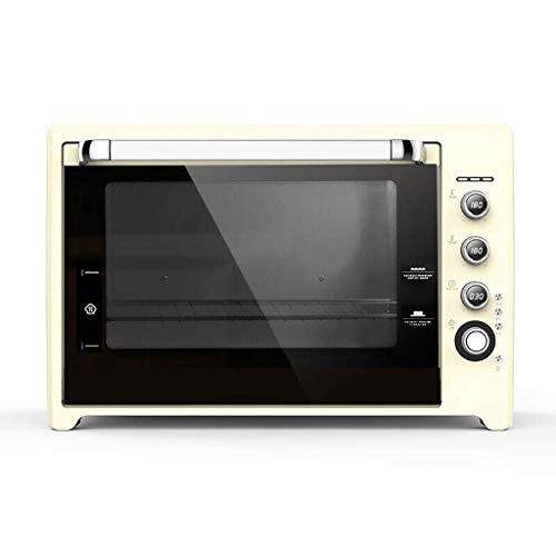 Elektroofen 85 Liter 8 Kochfunktionen Einstellbare Temperatur 28-230 ° C und 120-Minuten-Timer Haushaltsbacken Multifunktionaler