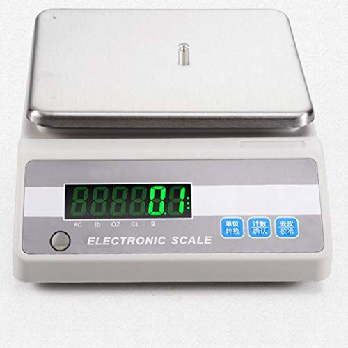 Báscula digital LCD acero inoxidable ABS 5kg miniatura 1