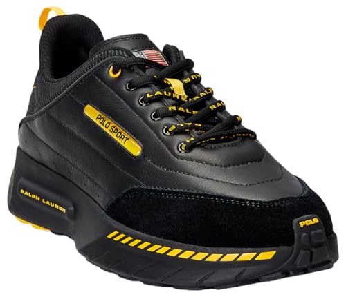 Image of Polo Ralph Lauren Men's Ps250 Leather-Paneled Sneaker