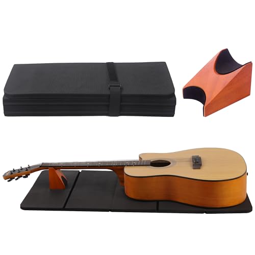 MABOZOO Foldable Guitar Work Mat and Neck Rest