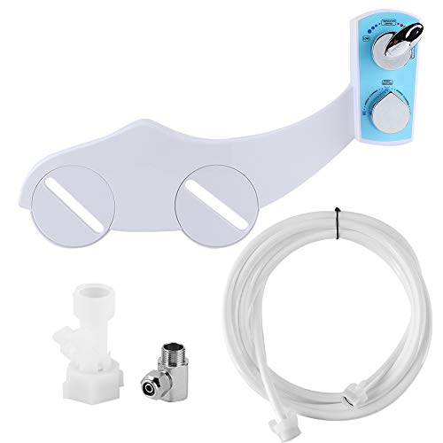 Ajuste de inodoro Bidet Spray no eléctrico Ajuste de agua fría Ajustable Flusher Boquilla dual para baños Higiene ABS