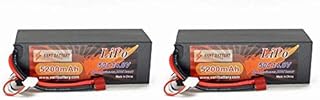VANT 2 Pack 14.8V 5200mAh 50C 4S LiPo Battery 1/8 TURNIGY GENS ACE RC8 HPI Venom LECTRON