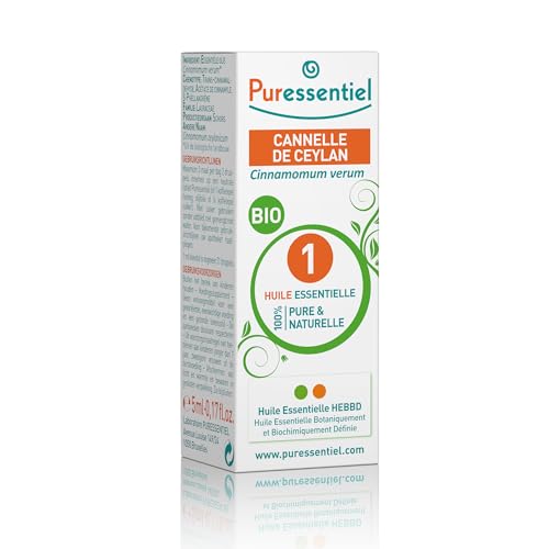 Aceite Esencial Orgánico de Canela Ceylán Puressentiel 0.17 Oz miniatura 4