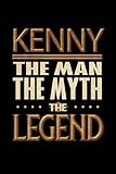 Photo Gallery kenny the man the myth the legend: kenny journal 6x9 notebook personalized gift for male called kenny the man the myth the legend Photo Gallery kenny the man the myth the legend: kenny journal 6x9 notebook personalized gift for male called kenny the man the myth the legend