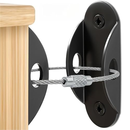 Anclajes de pared para muebles pesados, correas antivuelco de 4" que soportan 400 libras