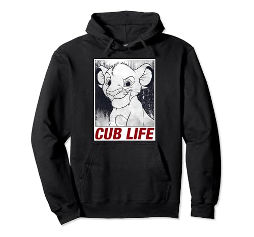 Sweat à capuche Lion King Simba une idée cadeau Disney streetwear
