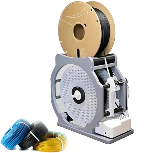 Avanto a vento elettrico Auto Start Stop Universale 1kg Rewinder per il filo di saldatura del filamento Groviglio Sensore intelligente telaio in metallo Industriale Uso domestico Efficiente Respooling