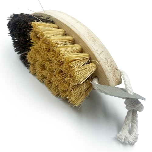 Vegetable Brush Scrubber for Food - Veggie Wash Brush for Cleaning Fruits and Vegetables - Fruit Cleaner for Cleaning Mushrooms, Potatoes, Radishes, Cucumbers, Pumpkin etc