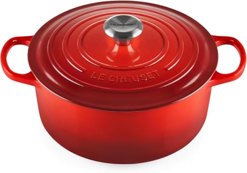 Catálogo de Ollas de hierro al mejor precio. 43 Olla De Hierro Fundido, Dutch Oven,horno Holandés,24cm 3.8L,Hierro Fundido Esmaltado para Estufa y Horno