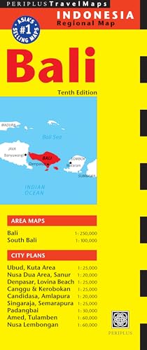 Bali Travel Map Tenth Edition
