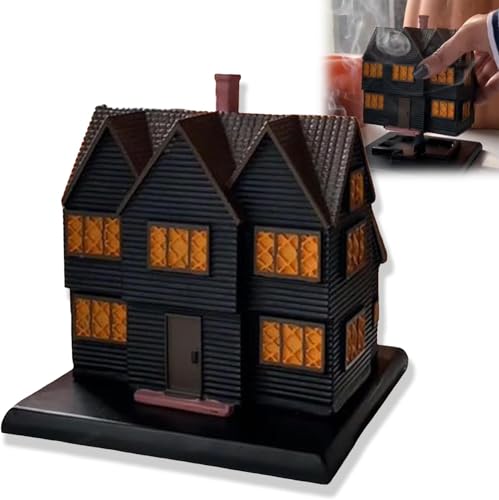Salem Witch House Incense Burner – Halloween Autumn Incense Burner