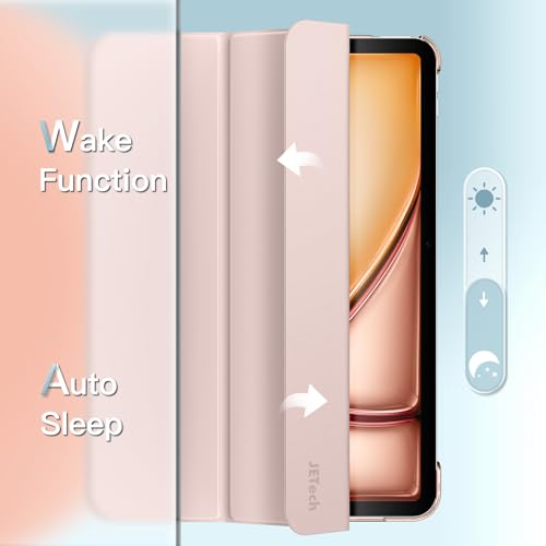 Image of JETech Case for iPad Air 11 inch M4 /M3 /M2 & Air 5 /4 10.9 inch, Rose Gold