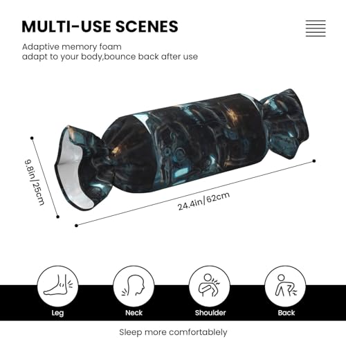 Almohada Viscoelástica de 62 cm con cierre ajustable miniatura 3