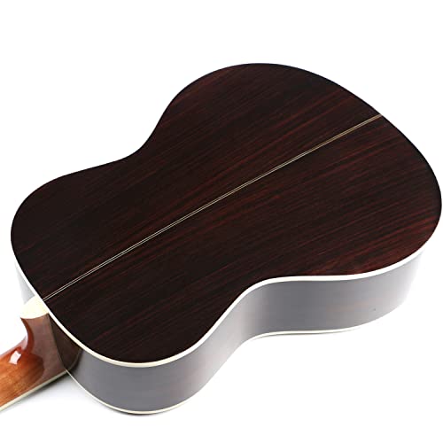MEIeynt Guitare Acoustique coréenne en pin Massif – Bundle avec Sac de Transport, accordeur, Sangle, Cordes, médiators… - Les Beatles, Paul McCartney, John Lennon, RIngo Starr, George Harrison MEIeynt Guitare Acoustique coréenne en pin Massif - Bundle avec Sac de Transport, accordeur, Sangle, Cordes, médiators… – Image 5