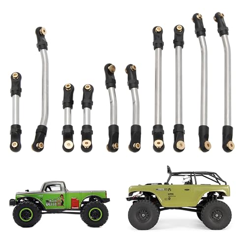 Maillons scx24 en metal pour piloter votre crawler sur les parcours d'obstacles de salon