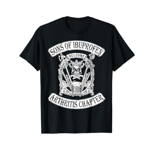 Sons of Ibuprofen Arthritis Chapter: Funny Old Biker T-Shirt T-Shirt