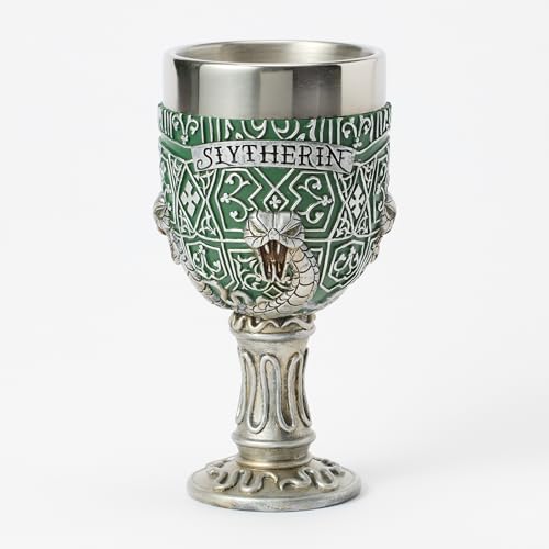 Verre en calice Harry Potter Serpentard Enesco 18cm multicolore - 4