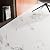 Stickyart 15-Piece White Peel and Stick Marble Vinyl Flooring for Bathroom Waterproof 12"x24" Self Adhesive Marble Floor Tile Stickers Peel and Stick Flooring for Kitchen Bedroom Laundry