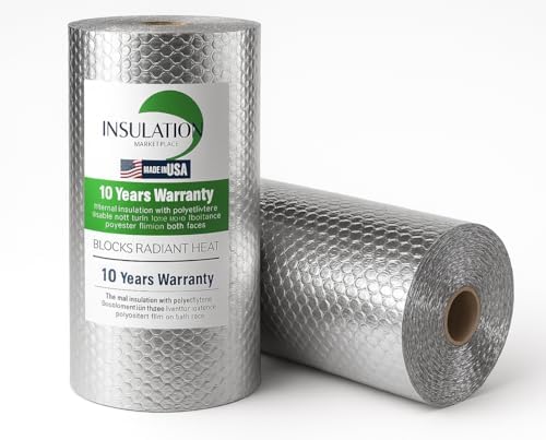 INSULATION MARKETPLACE - 48" x50ft Bubble Core Double Reflective ...