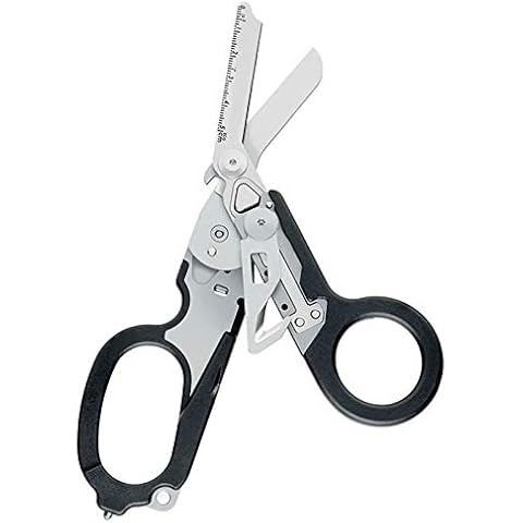 6 in 1 Raptor Response Emergency Shears, Multitool Plier Shears, Tactical Folding Pliers with Strap Cutter and Glass Breaker Cover