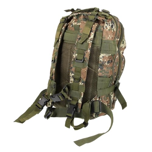 Sac à dos de randonnée 3P camouflage UPKOCH étanche avec multiples poches