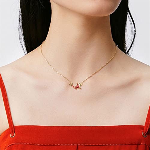 Collier poisson carpe koï en argent 925, pendentif créatif chic - 6