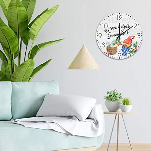 Horloges murales en bois pour rompre la monotonie d'une salle de sport - 5