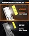 SEALIGHT 5201/5202 LED Fog Light Bulbs, Real 1:1 100% Successful Installation, 6500K Cool White Fog Light Bulb, PS24W/PS19W LED Fog Lights For Cars, Clearance Light Marker Light Plug-N-Play Pack of 2