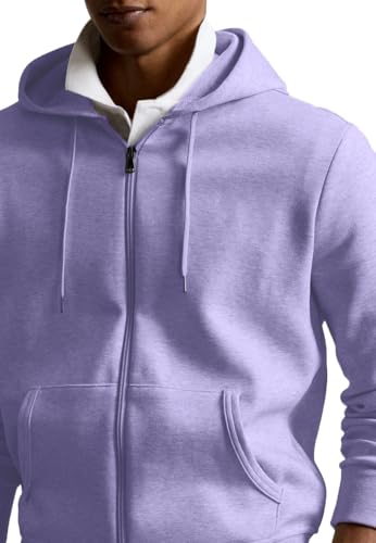 Image of DROBE Plain Winter Wear Stylish Long Sleeves Hooded Neck Full Zip Zipper for Men