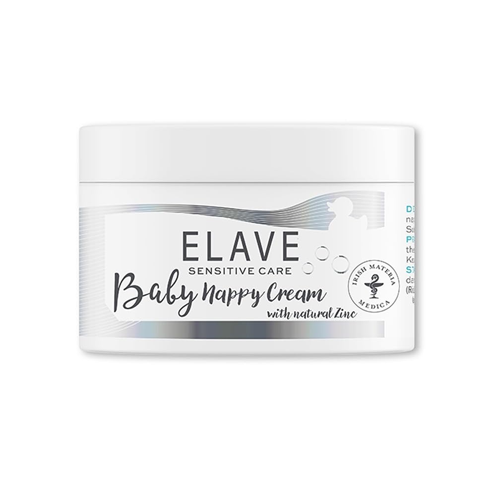 Sensitive Baby Nappy Cream, 100 G - With Zinc Oxide & Organic Castor Seed Oil For Delicate, Reactive & Atopic-Prone Baby Skin