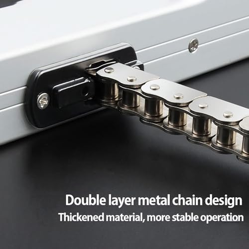 Abreventanas eléctrico de aluminio con automatismo inteligente de 700 mm 3