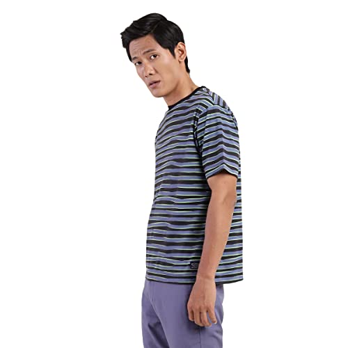 Image of Levi's Men's Cotton Relaxed Fit Striped T-Shirt