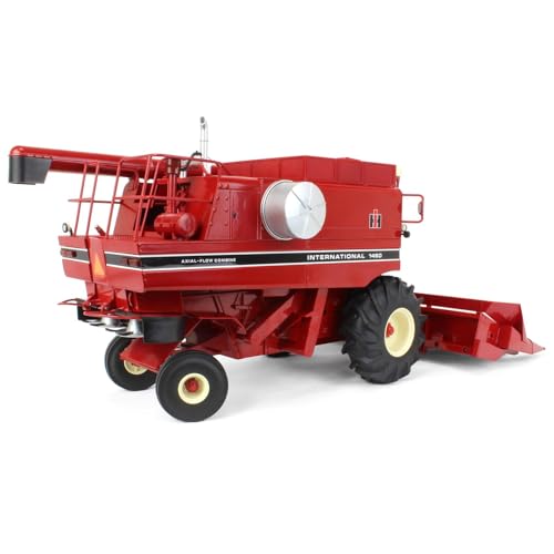 1/16 International 1460 Combine w/Corn & Grain Head miniatura 4