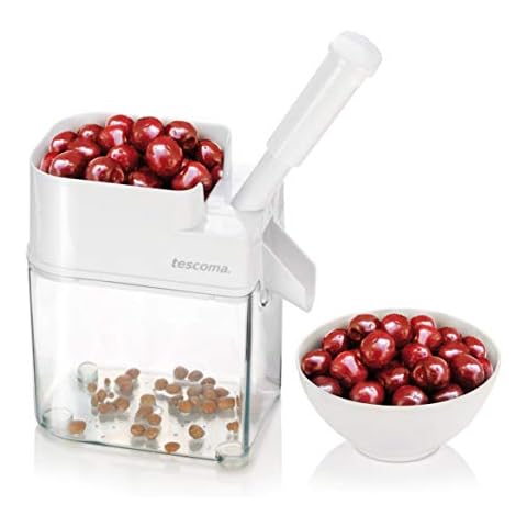 Tescoma VACIADOR DE Cerezas Handy, plástico,Acero Inoxidable Cover