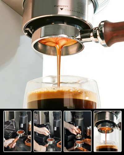Image of KOFIKOFI 58mm Bottomless Portafilter For Gaggia Classic - 2 Ears Walnut