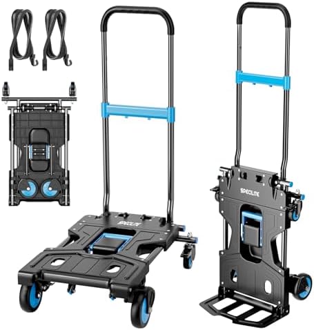 SalonMore Convertible Hand Cart, Folding Hand Truck Dolly Cart For - View #5