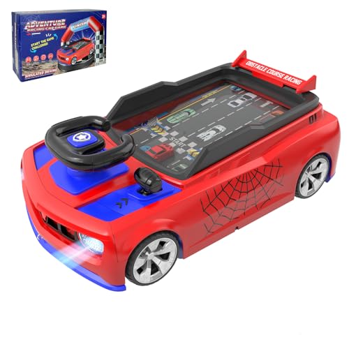 Mytothfy Musical Steering Wheel Racing Car Toy, Racing Adventure Car Steering...