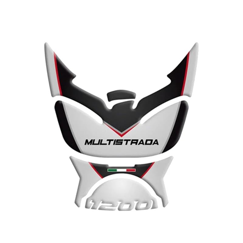 Protège réservoir carbone Multistrada 1200 autocollant moto haut de gamme