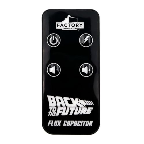Factory Entertainment Back to the Future Flux Capacitor Prop Replica, Movie-Prop-Replica, Collectible, Adult, Includes Numbered Plaque, Prop Story Booklet and Remote Control