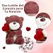 Imagen de BEJOY Oso de peluche con rosa