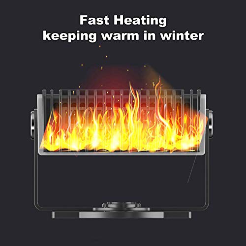 pedkit Aquecedor portátil para carro, 12V / 150W Auto Aquecedor Ventilador Aquecimento rápido Descon